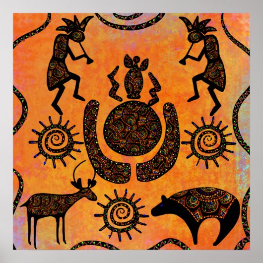 KOKOPELLI  POSTER (Vorne)