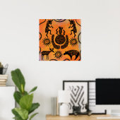 KOKOPELLI  POSTER (Heimbüro)