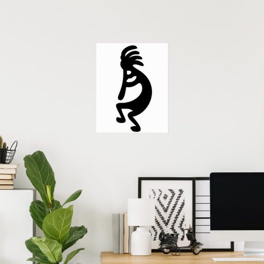 'Kokopelli' Poster (Heimbüro)