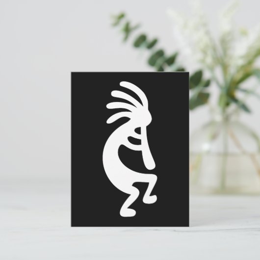Kokopelli Postkarte (Stehend Vorderseite)