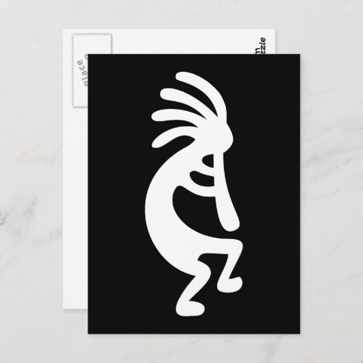 Kokopelli Postkarte (Vorne/Hinten)