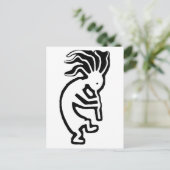 Kokopelli Postkarte (Stehend Vorderseite)
