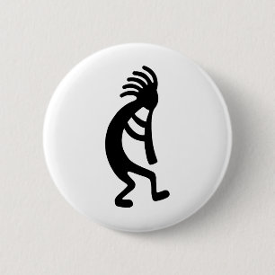 Kokopelli Produkte u. Entwürfe! Button