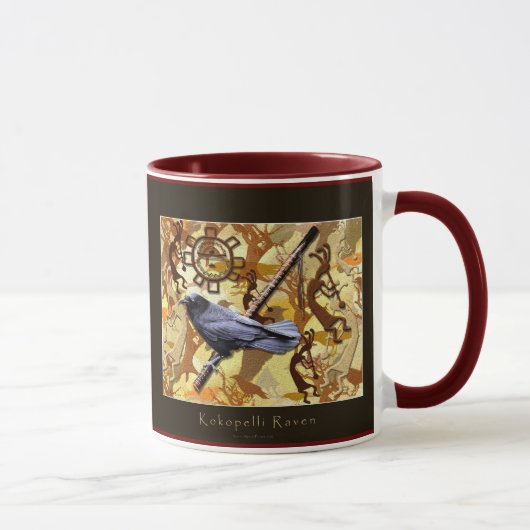 KOKOPELLI RAVEN Collection Tasse (Rechts)