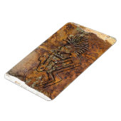 Kokopelli Saxaphone Spieler-Petroglyphe Magnet (Linke Seite)