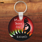 Kokopelli Schlüsselanhänger (Vorderseite)