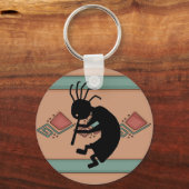 Kokopelli Schlüsselanhänger (Vorderseite)