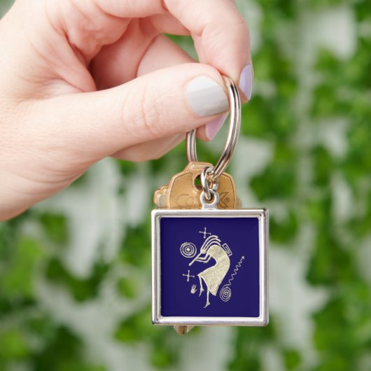 Kokopelli Schlüsselkette Schlüsselanhänger (Hand)