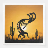 Kokopelli Serviette (Vorderseite)