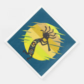 Kokopelli Serviette (Ecke)