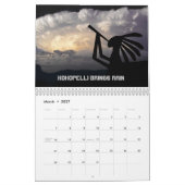 Kokopelli Southwest Kalender (Mär 2027)