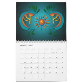 Kokopelli Southwest Kalender (Jan 2027)