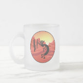 Kokopelli Southwest Sunset Tasse (Links)