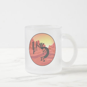 Kokopelli Southwest Sunset Tasse