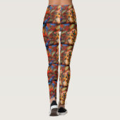 Kokopelli Southwestern Art Leggings (Rückseite)