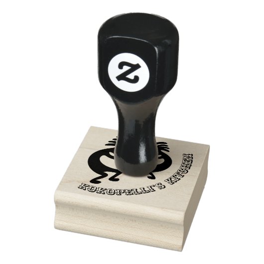 Kokopelli Southwestern Custom Gummistempel (Stempel)