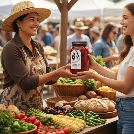 Kokopelli Southwestern Custom Small Business Geschenkanhänger