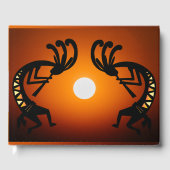 Kokopelli Southwestern Sun Gästebuch (Vorderseite)