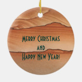 KOKOPELLI SPIELT DEN FLUT KERAMIK ORNAMENT (Hinten)