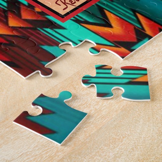 KOKOPELLI SPIELT DEN FLUTE JIGSAW PUZZLE (Seite)