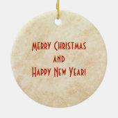 KOKOPELLI SPIELT DIE FLUTE KERAMIK ORNAMENT (Hinten)