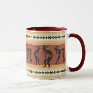 Kokopelli Stammes- Entwurf Tasse