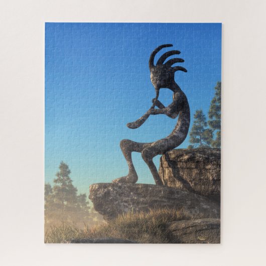 Kokopelli Statue Puzzle (Vertikal)