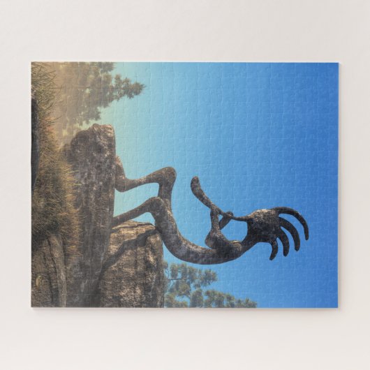 Kokopelli Statue Puzzle (Horizontal)