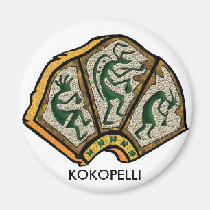 Kokopelli Stein Magnet