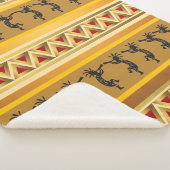 Kokopelli Südwest-Decke Sherpadecke (3/4)