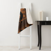 Kokopelli Südwest Rustic Brown Sherpa Sherpadecke (Beispiel)