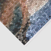 Kokopelli Südwest Wüste Mosaic Decoupage Seidenpapier (Ausschnitt)