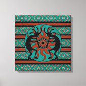 Kokopelli Südwestlich der Türkischen Leinwand (Vorderseite)
