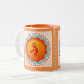 Kokopelli Südwestlich Inspirierte Tasse (Vorderseite Links)