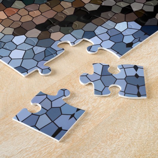 Kokopelli Südwestwüste Mosaik 20" x 30" Puzzle (Seite)