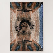 Kokopelli Südwestwüste Mosaik 20" x 30" Puzzle (Vertikal)