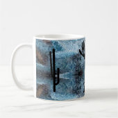 Kokopelli Südwestwüste Mosaik 2 Kaffeetasse (Links)