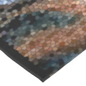 Kokopelli Südwestwüste Mosaik 60 x 104 Tischdecke (Schrägansicht)