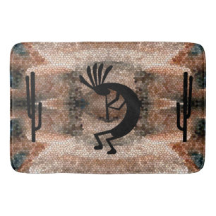 Kokopelli Südwestwüste Mosaik Badematte