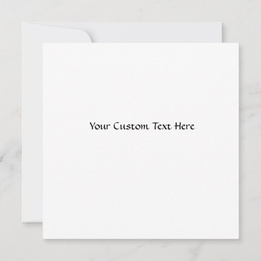 Kokopelli Sun Bronzed Sunset Flat Card (Rückseite)