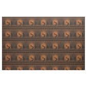 Kokopelli Sun Südwestwüste Rustikale Brawn Stoff (Fat Quarter (45,7 x 55,9 cm))