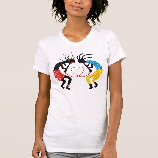 Kokopelli T - Shirt. T-Shirt (Vorderseite)