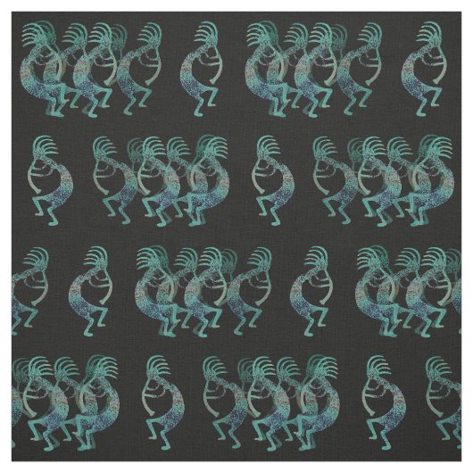 Kokopelli Tanz Stoff (Muster)
