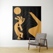 Kokopelli Tapestry Wandteppich (Beispiel)