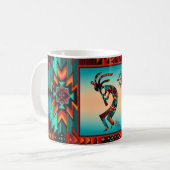 Kokopelli-Tasse Kaffeetasse (Vorderseite Links)