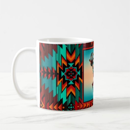 Kokopelli-Tasse Kaffeetasse (Links)