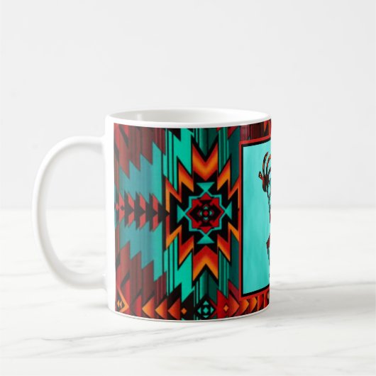 Kokopelli-Tasse Kaffeetasse (Links)