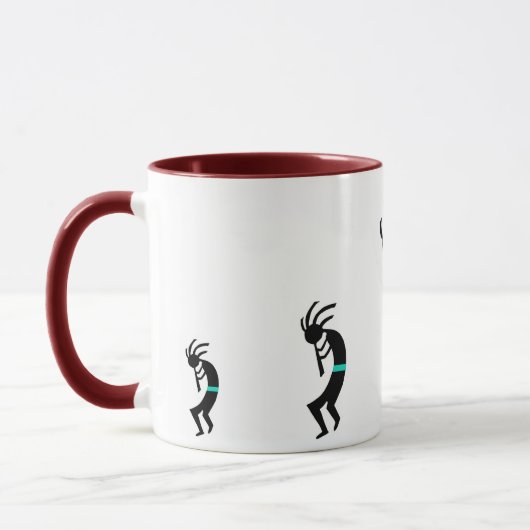 Kokopelli Tasse -- Ureinwohner-Flötenspieler (Links)