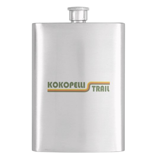 Kokopelli Trail Flachmann (Vorderseite)