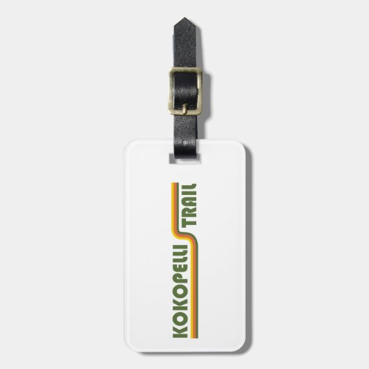 Kokopelli Trail Gepäckanhänger (Vorderseite vertikal)